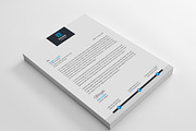 Minimal Letterhead, a Stationery Template by Thecodude (Thumbnail 4 of 4)