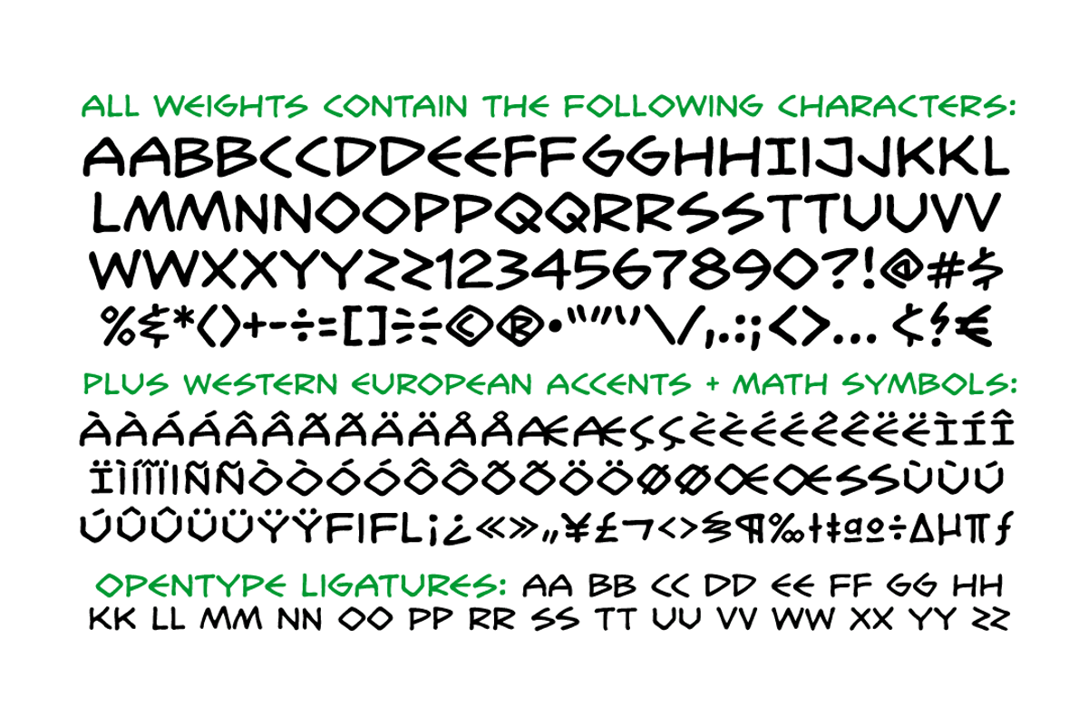 Obey Obey Obey, a Handwritten Font by Comicraft Fonts (Photo 5 of 5)