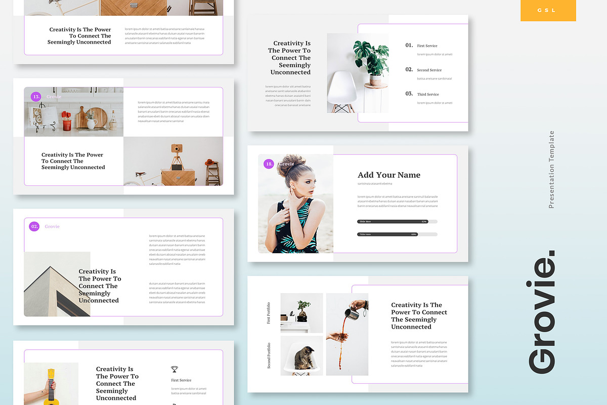 Grovie - Creative Google Slide, a Presentation Template by naulicreative