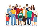 Family portraits collection, a Person Illustration by Volha Hlinskaya (Thumbnail 2 of 6)