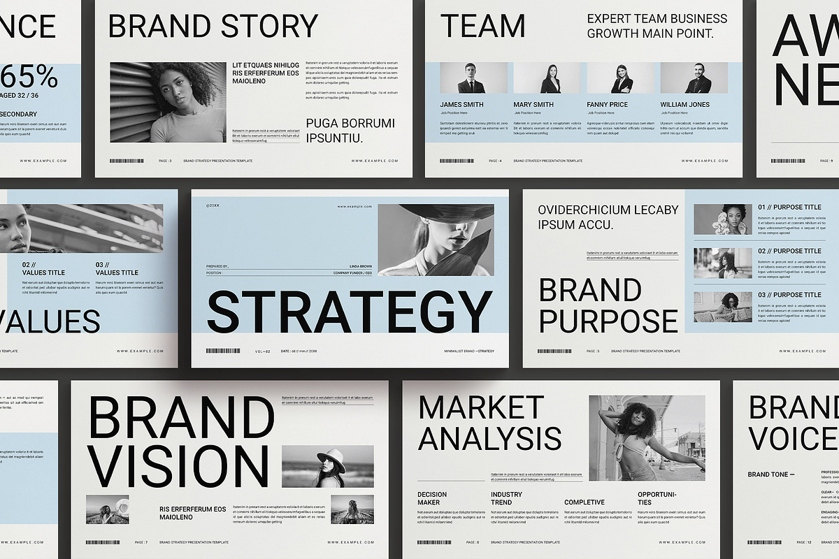 Brand Strategy Presentation Template