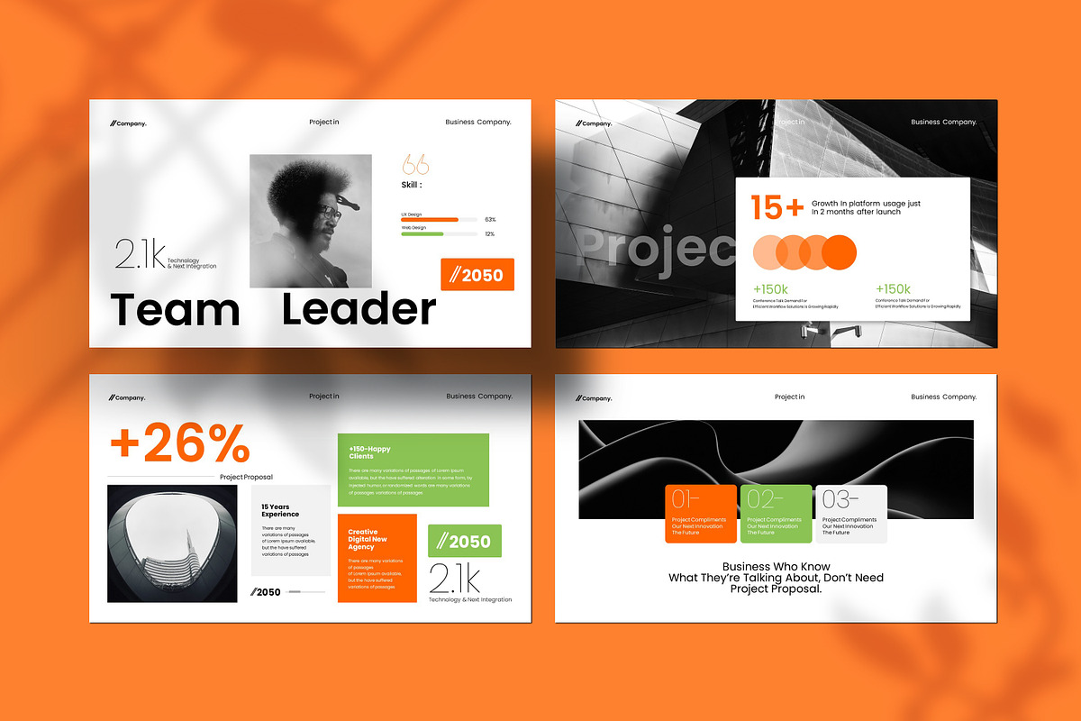 company project Presentation, a Presentation Template by Soraclod (Photo 8 of 9)