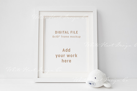 Nursery 8x10 frame mockup