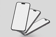 Smartphone Screen Mockup Collection, an iPhone Mockup by graphypix (Thumbnail 4 of 4)