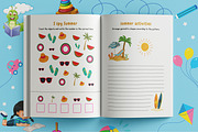 Summer Activity Book for Kids, a Print Template by Book2bees (Thumbnail 4 of 4)