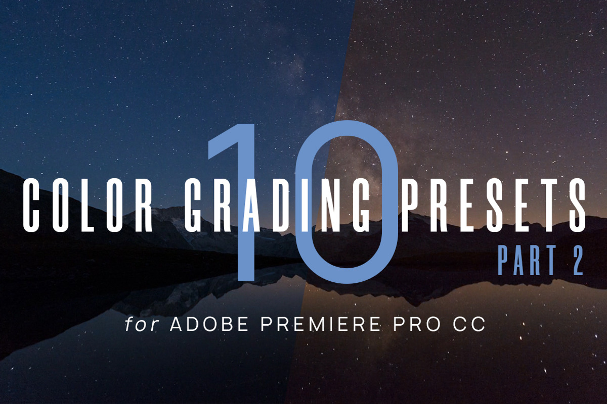 Color Grading Presets for Premiere, an Action Add-On by Shades&Tones