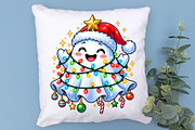 Cute Christmas Ghost PNG Design, an Object Graphic by Zahyl Studio (Thumbnail 7 of 7)