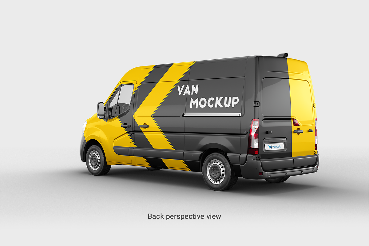 Van Mockup 11, an Advertising Mockup by Mockupix (Photo 8 of 9)