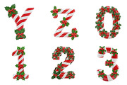 Candy Cane Christmas Alphabet, an Illustration by Design Market (Thumbnail 6 of 7)