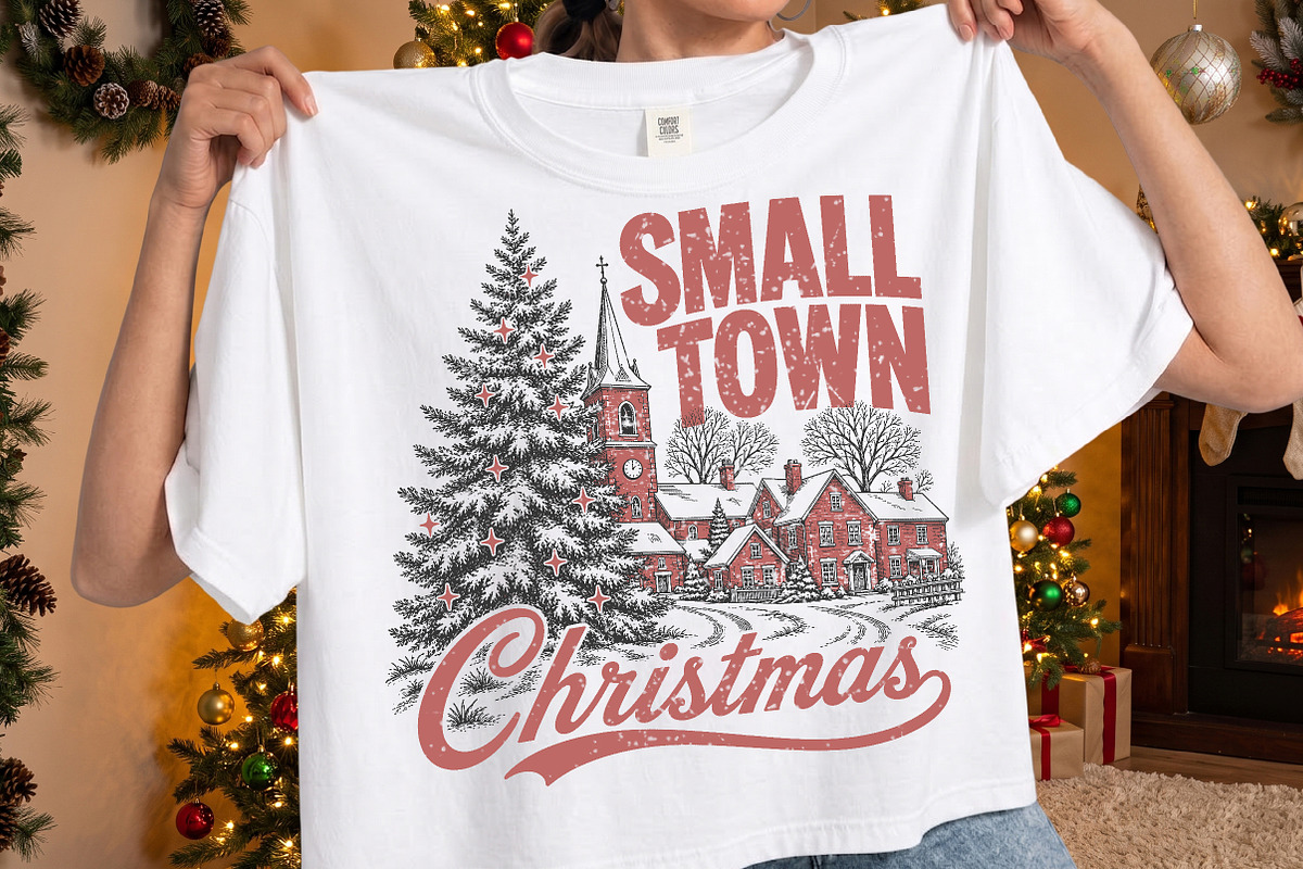 Retro Christmas design Png - Small, a Seasonal Illustration by Libby Wishes (Photo 2 of 4)