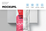 Ketchup Sachet Mockups, a Product Mockup by megostudi0 (Thumbnail 2 of 7)