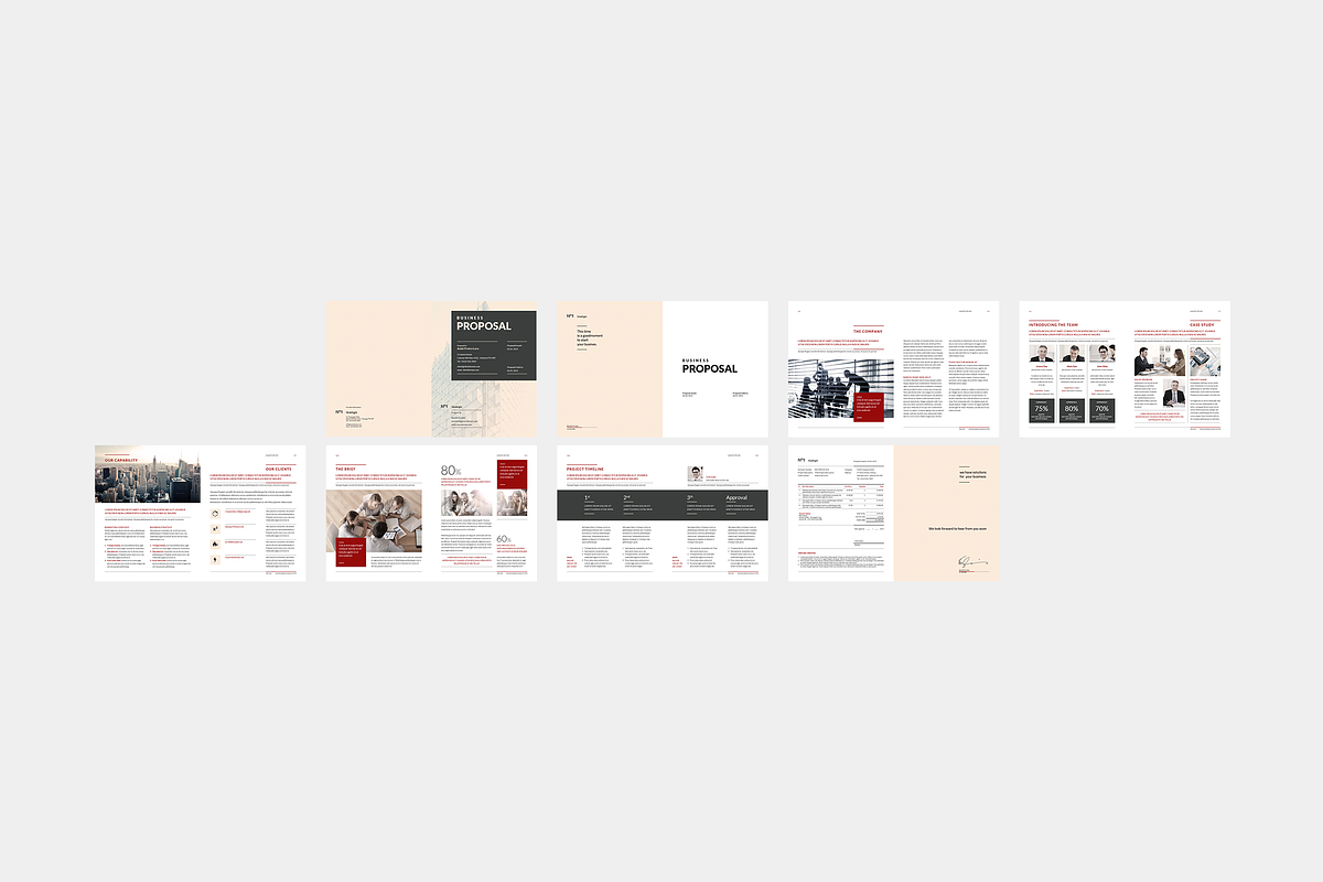 Business Proposal, a Brochure Template by silukEight (Photo 9 of 9)