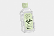 Baby Oil Bottle Mockup, a Packaging Mockup by Unerispace (Thumbnail 5 of 5)