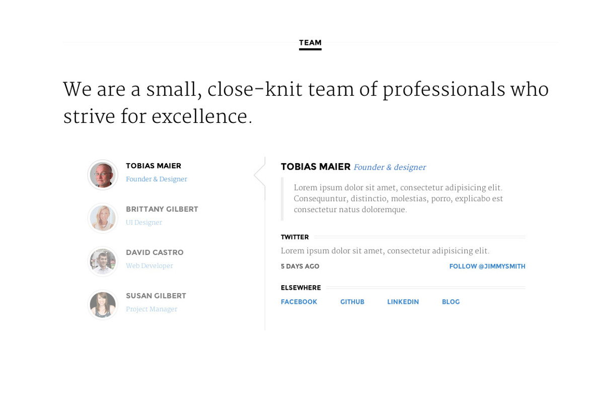 Elemental - Minimal & Elegant Theme, a Bootstrap Template by Authentic Pixels (Photo 4 of 5)