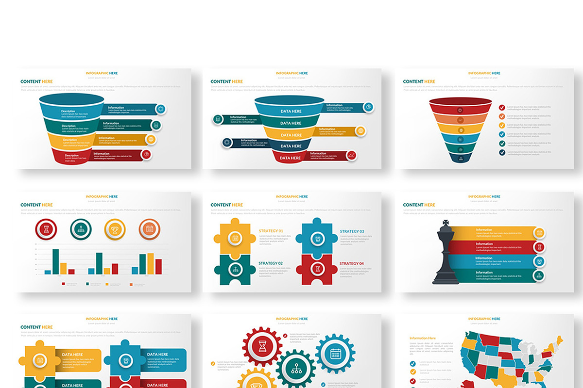 Infographics Powerpoint Presentation, a Presentation Template by Graphicgo (Photo 2 of 16)