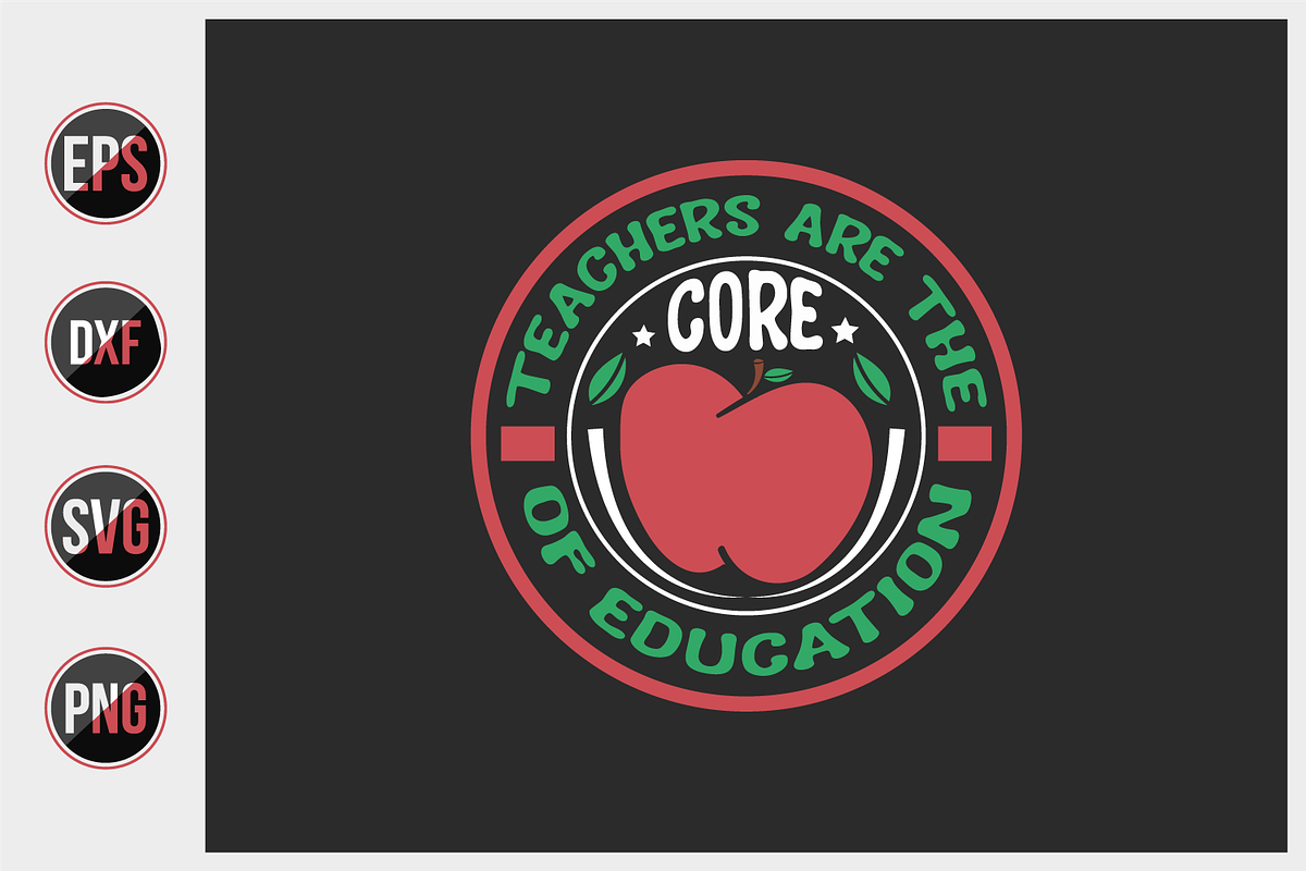 Teacher typographic svg bundle., a Graphic by Uniquesvg99 (Photo 11 of 16)