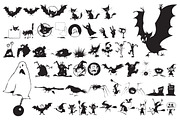 Trick or Treat dingbats, a Symbol Font by Comicraft Fonts (Thumbnail 2 of 2)