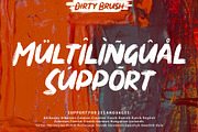 Dirty Brush Font, a Blackletter Font by Garisman Std (Thumbnail 7 of 11)