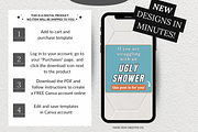 Glass Repair Reel Cover Templates, a Social Media Template by gooddogcreativeco (Thumbnail 6 of 9)