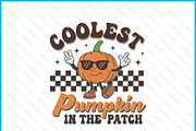 Groovy Coolest Pumpkin Halloween SVG, an Object Graphic by Creativeusart (Thumbnail 2 of 4)