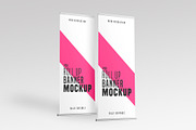 Rollup Mockup Template, an Advertising Mockup by ZAAS (Thumbnail 8 of 8)