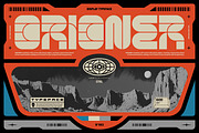 Orioner Display Typeface, a Sans Serif Font by God Control (Thumbnail 2 of 8)