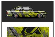Bold Racing Car Wrap Design, an Object Illustration by CarWrap design (Thumbnail 3 of 3)