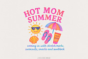 Neon Hot Mom Summer PNG, Retro 90s, an Illustration by SharpMarketplace (Thumbnail 1 of 9)