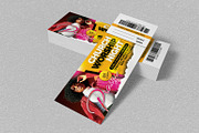 Church Praise Tickets Pass, a Card Template by Psd Templates (Thumbnail 1 of 3)