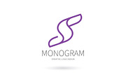 S monogram logo, a Branding & Logo Template by Logocreative (Thumbnail 1 of 3)