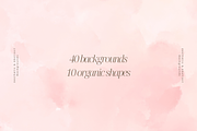 Soft Blush Watercolor Backgrounds, a Background Graphic by Altea Design Studio (Thumbnail 7 of 16)