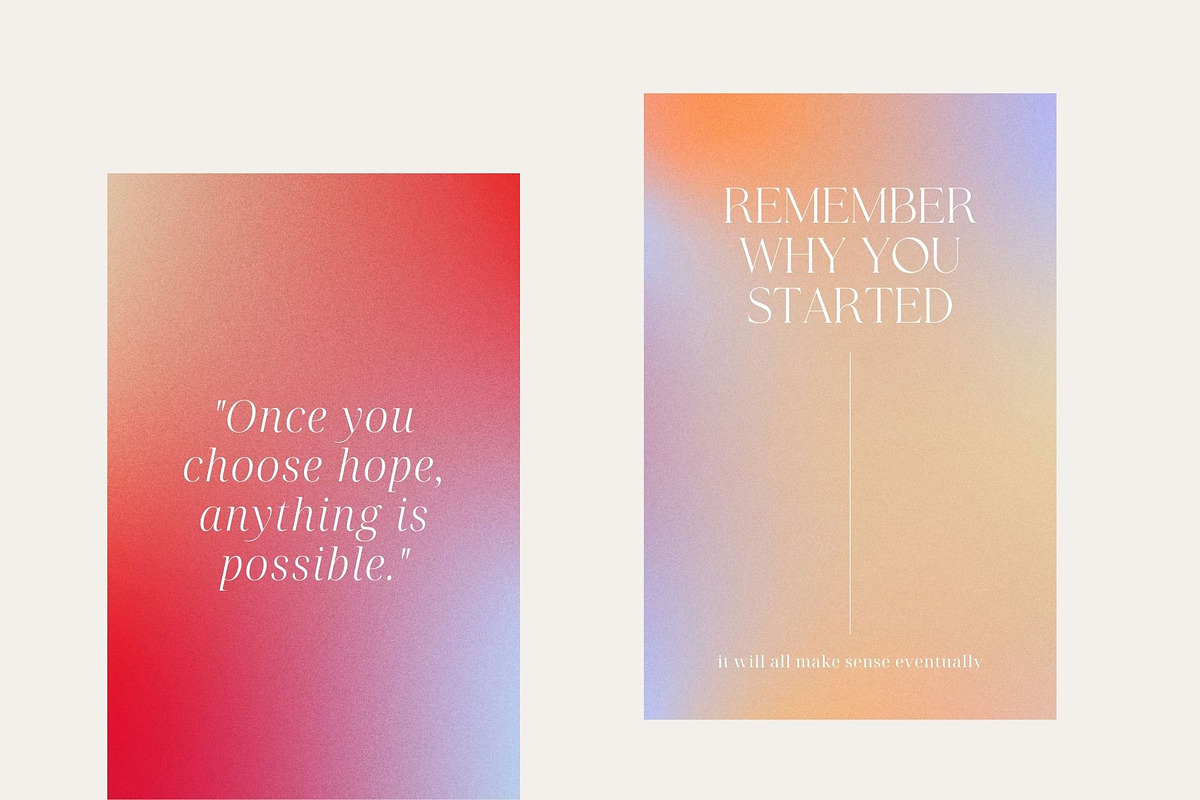 Vibrant Retro Grainy GRADIENTS, a Background Graphic by Lyrata Studio (Photo 22 of 24)