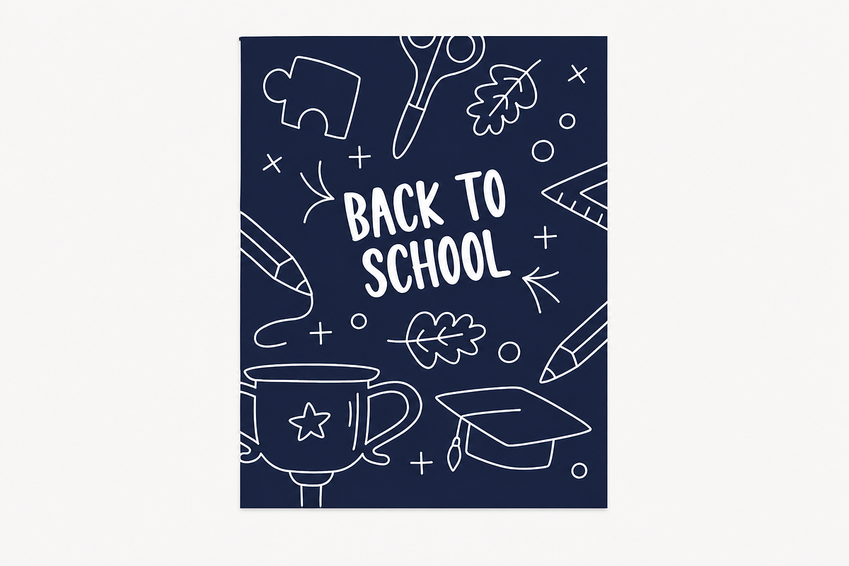 Back to School Posters Illustrations, an Education Illustration by Anna Studio (Photo 11 of 18)
