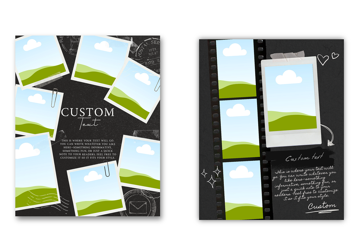 30 Instagram Post Canva Templates, a Social Media Template by Wicked Creative (Photo 16 of 19)