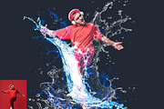 Water Splash Effect Photoshop Action, an Action Add-On by Studio Retouch (Thumbnail 10 of 11)