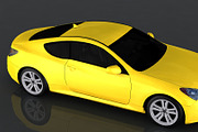 2010 Hyundai Genesis Coupe, a Cars & Vehicle 3D Model by valtriiu (Thumbnail 3 of 12)