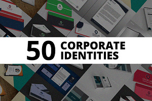 50 Corporate Identities Bundle