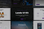 Lando UI Kit, an UI Kit Template by RobertMayer (Thumbnail 1 of 4)