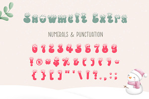 Snowmelt Display Font