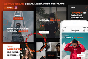 CORVUS - Instagram Post Template