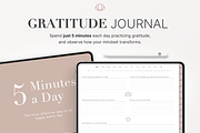 Digital Gratitude Journal, a Design Template by Makii Templates (Thumbnail 1 of 9)