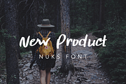 Nuks Handwritten Font Script Brush, a Script Font by Goashape Studio (Thumbnail 9 of 10)