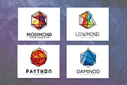 Futuristic & Geometric Logos Bundle, a Branding & Logo Template by AN Productions (Thumbnail 29 of 47)
