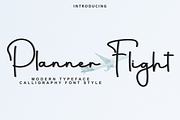 Planner Flight, a Handwritten Font by FreshTypeINK (Thumbnail 1 of 8)