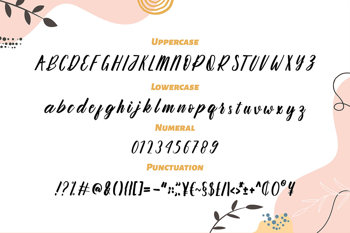Abigail - Handwritten Font, a Handwritten Font by Alphaleonis_std (Photo 6 of 6)