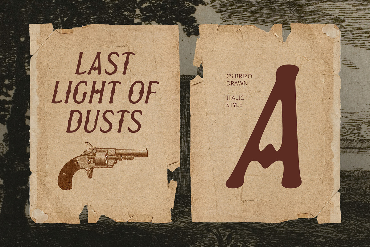 CS Brizo Drawn, a Serif Font by Craft Supply Co. (Photo 5 of 8)