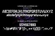 Boxarone Cyberpunk Display Font, a Sans Serif Font by mesuka (Thumbnail 5 of 6)