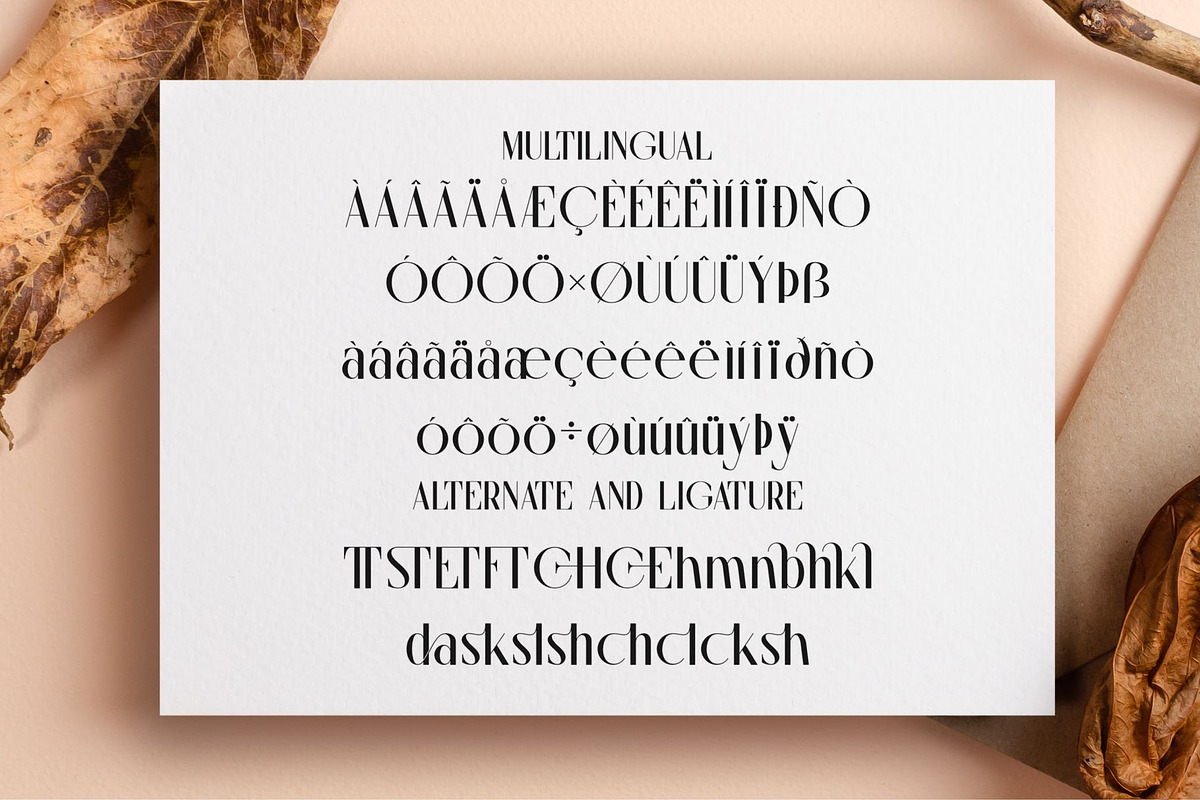 Chlive || Modern Sans Serif Font, a Sans Serif Font by Idea Studio (Photo 10 of 10)