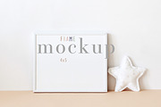Kids Mockup Frame Horizontal Nursery, a Print Template by BirdieFrames (Thumbnail 1 of 3)