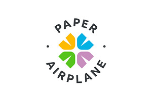 Paper Airplane Logo